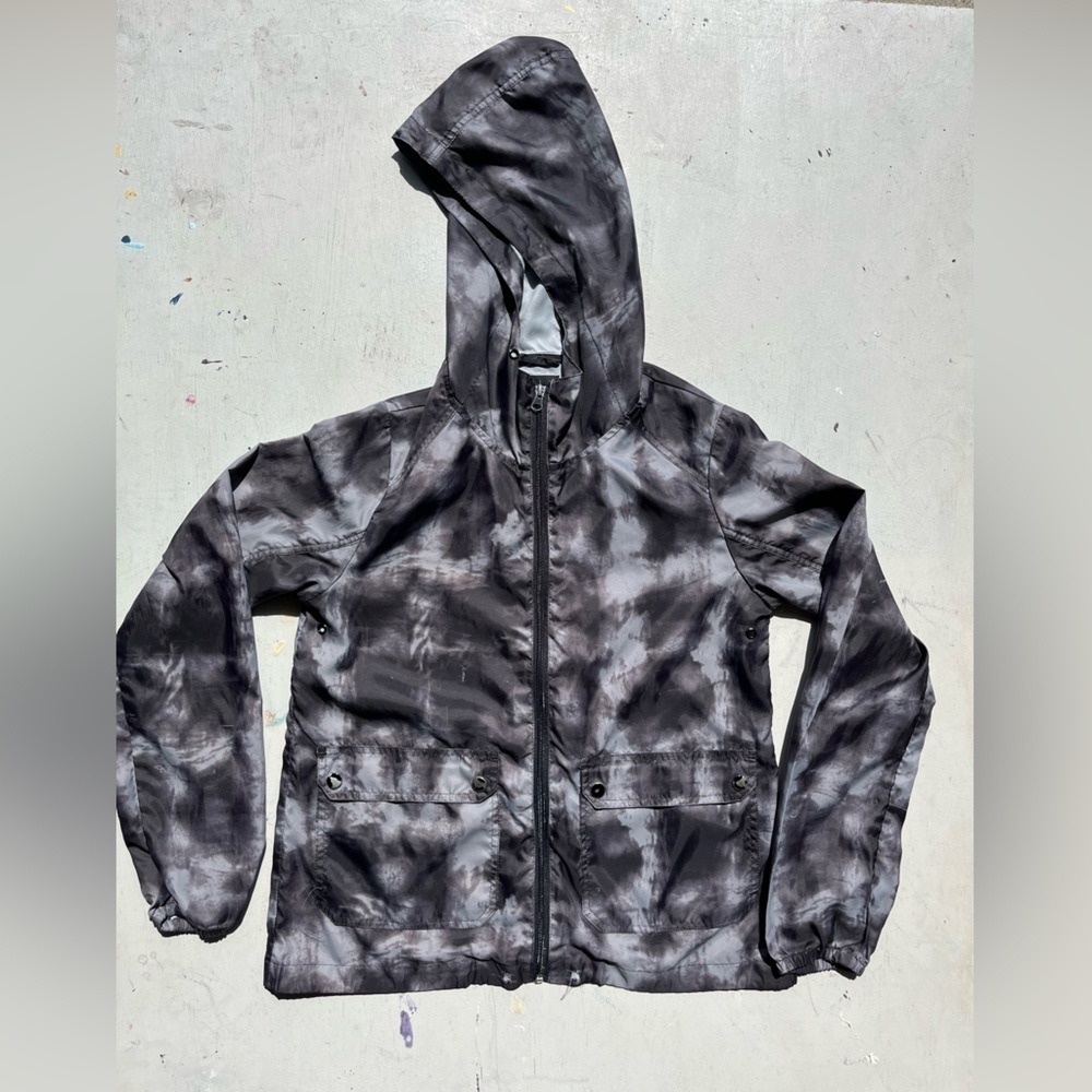 Women's Billabong Windbreaker Jacket Multicolor S Full Zip Light Beach Summer CA